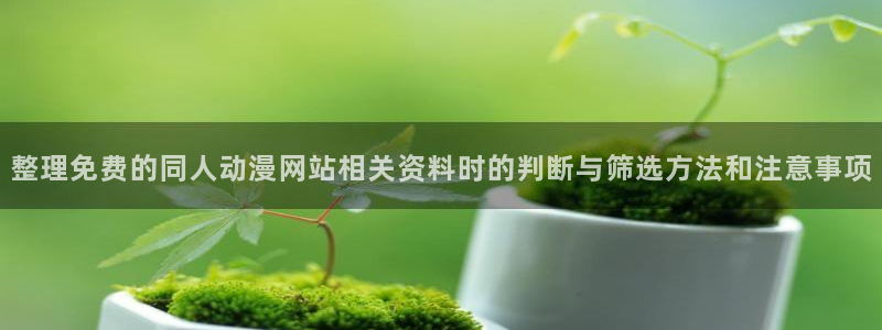 喵趣漫画作品目录：整理免费的同人动漫网站相关资料时的判断与筛选方法和注意事项配图